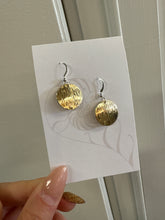 Load image into Gallery viewer, Brass Circle Earrings - Assorted  - Elements Gallery
