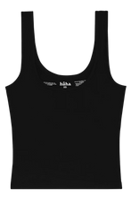 Load image into Gallery viewer, Sporty Crop Tank - Black - Huha