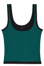 Load image into Gallery viewer, Sporty Crop Tank - Black - Huha