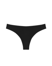 Load image into Gallery viewer, Low Profile Thong Underwear - Black - Huha