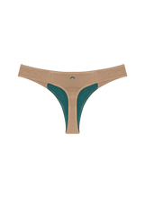 Load image into Gallery viewer, Low Profile Thong Underwear - Tan- Huha