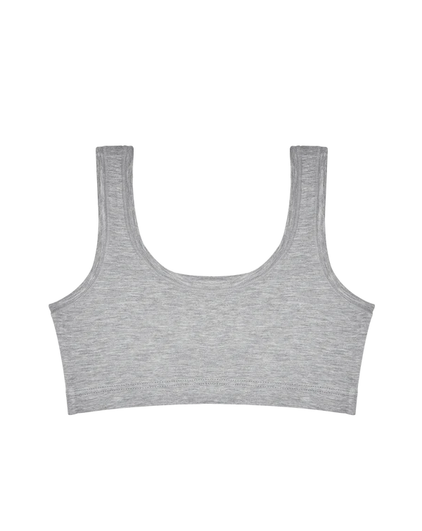 Sporty Bralette - Grey - Huha
