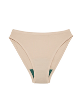 Load image into Gallery viewer, High Rise Bikini Underwear - Beige - Huha