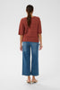 KAmellie Knit Pullover - Henna - Kaffe