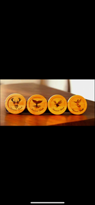 Vancouver Island Bamboo Coasters Set of 4