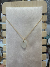 Load image into Gallery viewer, Seaglass Necklace Gold Filled