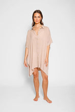 Load image into Gallery viewer, Miami Big Shirt Dress - Coconut - KOY