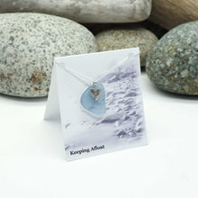 Load image into Gallery viewer, Keeping Afloat Ocean Emotion Necklace