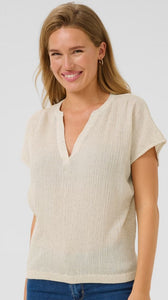 KAgitte Blouse - Feather Gray Melange - Kaffe