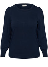 Load image into Gallery viewer, KCmiana Plain Pullover - Kaffe Curve