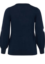 Load image into Gallery viewer, KCmiana Plain Pullover - Kaffe Curve