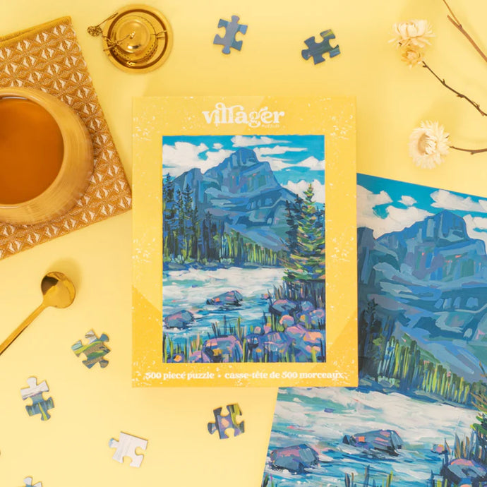 Villager Puzzles 500 Piece - Kicking Horse Mountain