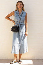 Load image into Gallery viewer, Melody Denim button Front Dress