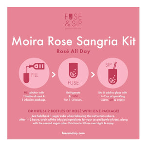 Fuse and Sip Infusion Mix -  Moira Rose Sangria