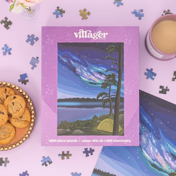 Villager Puzzles 1000 Pieces - Northern Camping