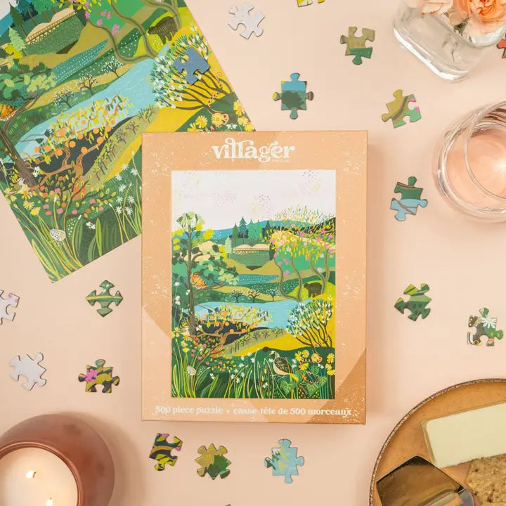 Villager Puzzles 500 Piece - Okanagan Valley