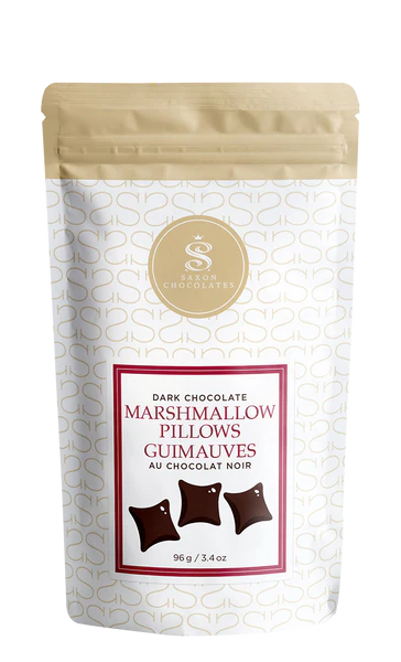 Dark Chocolate Marshmallow Pillows - Saxon Chocolates