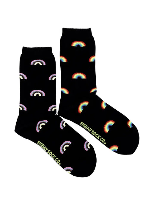 Women's Rainbow Inclusive Socks - Friday Sock Co.