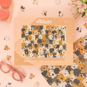Villager Puzzles 1000 Pieces - Rescue Dogs
