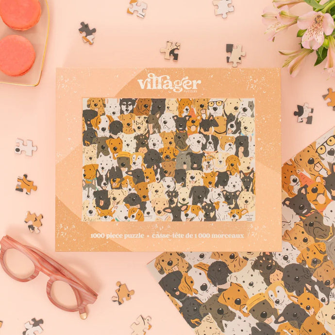 Villager Puzzles 1000 Pieces - Rescue Dogs