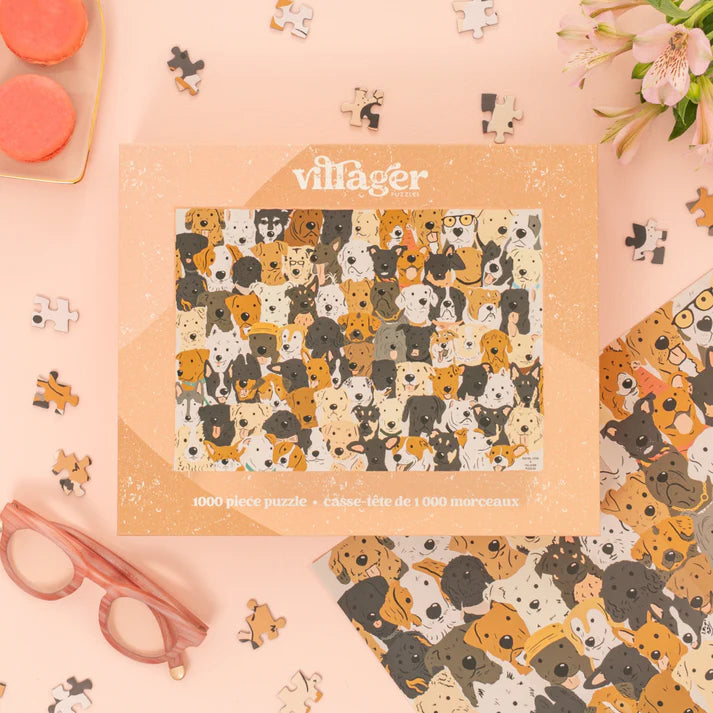 Villager Puzzles 1000 Pieces - Rescue Dogs