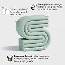 Load image into Gallery viewer, Rosemary &amp; Biotin Volumizing Shampoo Bar - Kitsch