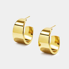 Load image into Gallery viewer, Large Golden Hoops
