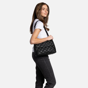 The Sofia 2-in 1 Purse - Black Colour -Lambert Bags