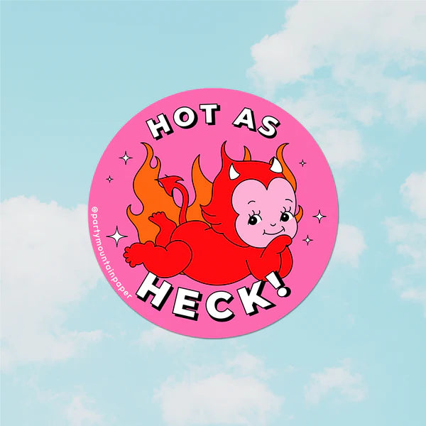 Hot as Heck Sticker