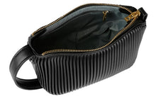 Load image into Gallery viewer, Ella Crossbody - Black Pleated