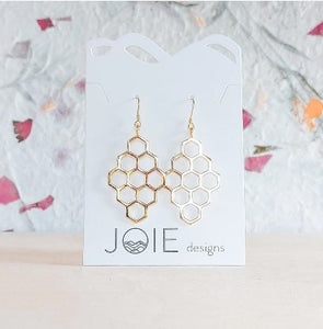 Petite Honeycomb Earring - Joie Designs