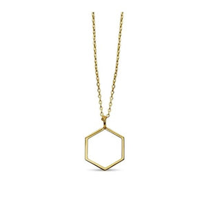 Melina Hexagon Necklace - Joie Designs