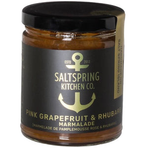 Salt Spring Kitchen Co. Pink Grapefruit and Rhubarb Marmalade - 270ml