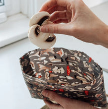 Load image into Gallery viewer, Goldilocks 3 Pack Beeswax Wrap - Mushroom Set