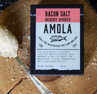 Hickory Smoked Bacon Salt - Amola Salt