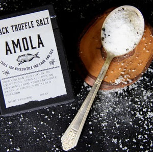 Black Truffle Salt - Amola Salt