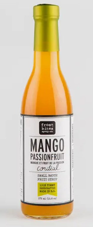 Mango Passionfruit Cordial - Frostbites Syrup Co. - 375ml