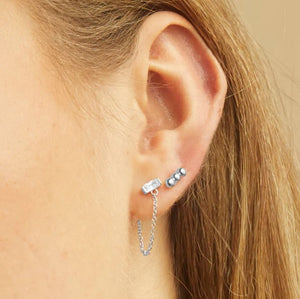 Lola Earrings in Silver - Foxy Originals