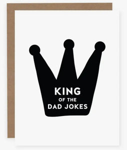 King of the Dad Jokes - Card