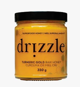 Turmeric Gold Raw Honey - Drizzle - 350g