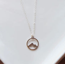 Load image into Gallery viewer, Mountain Necklace - Silver - Oh So Lovely