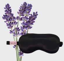 Load image into Gallery viewer, Lavender Weighted Satin Eye Mask - Kitsch
