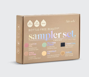 Bottle-Free Shampoo and Body Wash 6 Piece Sampler Set - Kitsch
