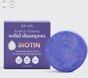 Purple Toning Solid Shampoo Bar - Kitsch