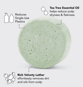 Tea Tree + Mint Clarifying Shampoo Bar - Kitsch