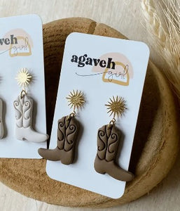 Cowgirl Earrings - Agaveh Girl