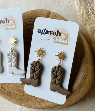 Cowgirl Earrings - Agaveh Girl