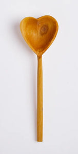 Hand-carved Heart Tea Spoon - JusTea