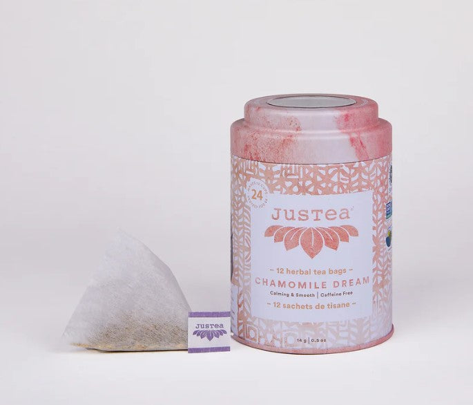 Chamomile Dream Tea Bag Tin - JusTea