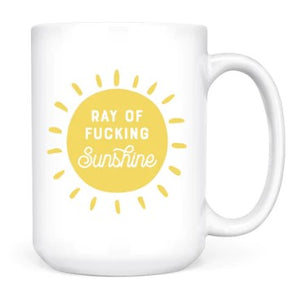 Ray of F****** Sunshine Mug - Pretty By Her